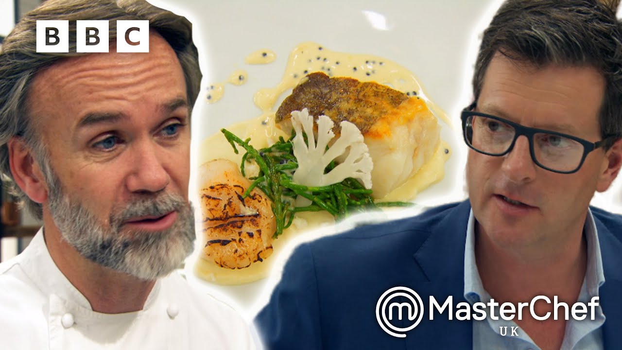 Contestant Stuns Critics With A Scallop And Blue Cheese Main Course! | MasterChef UK
