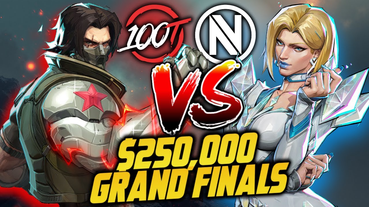 STREAMERS REACT TO $250,000 MARVEL RIVALS GRAND FINALS | 100T VS ENVY (FT SINATRAA, JAY3, SPACE)