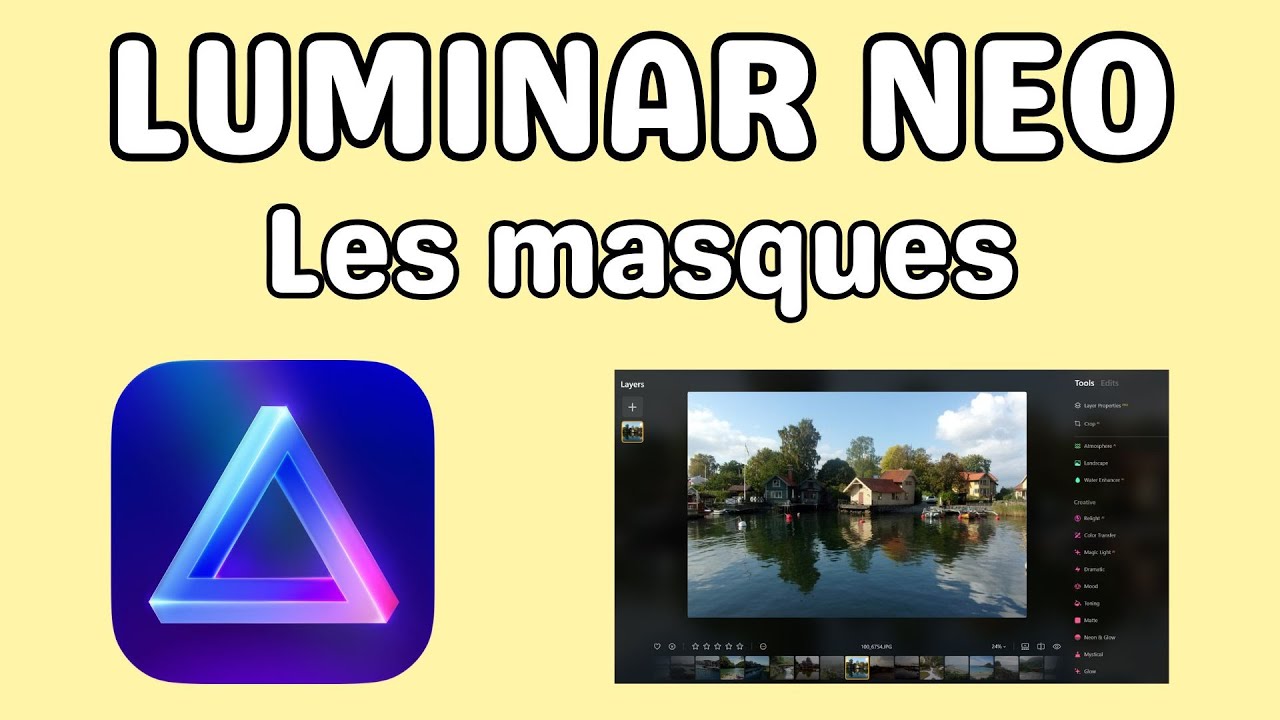 Luminar Neo maitriser les masques