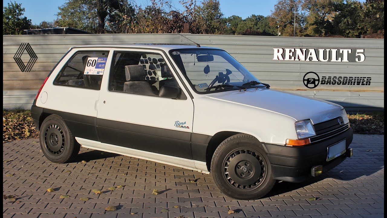 Bassdriver jeździ: Renault 5 nie musi być w pełni oryginalne by było fajne