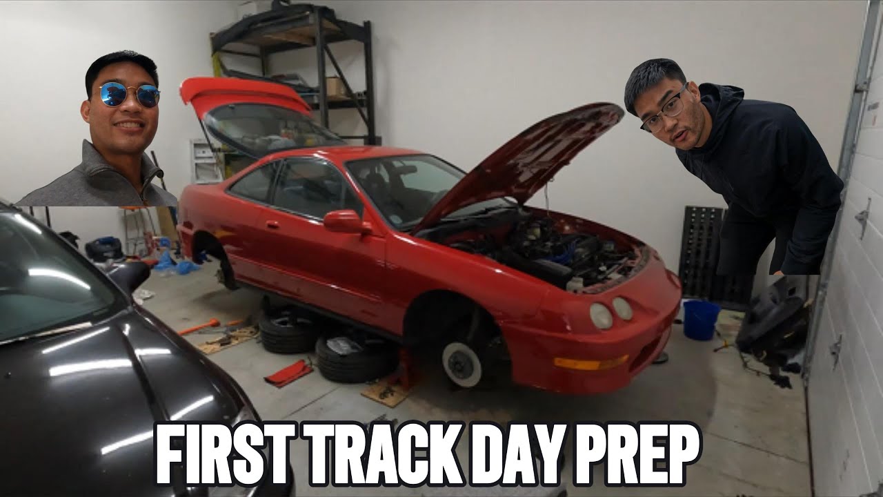 FIRST TRACK DAY PREP OF THE SEASON