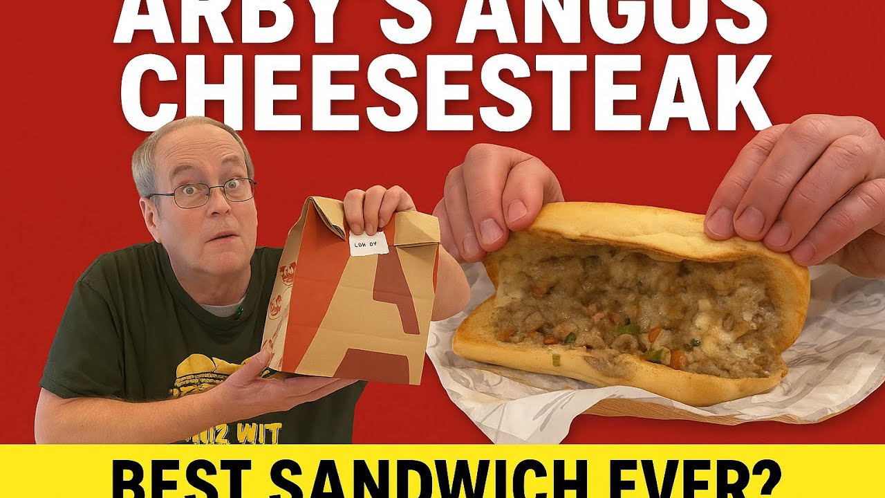 Arby’s Angus Cheesesteak Review 🔥 Is This the Best Sandwich They’ve Ever Made?!