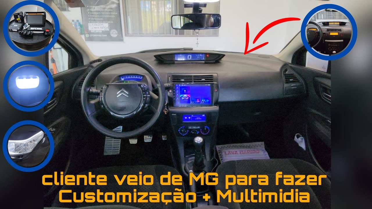 Cliente de MG trouxe seu C4 Pallas para Customizar