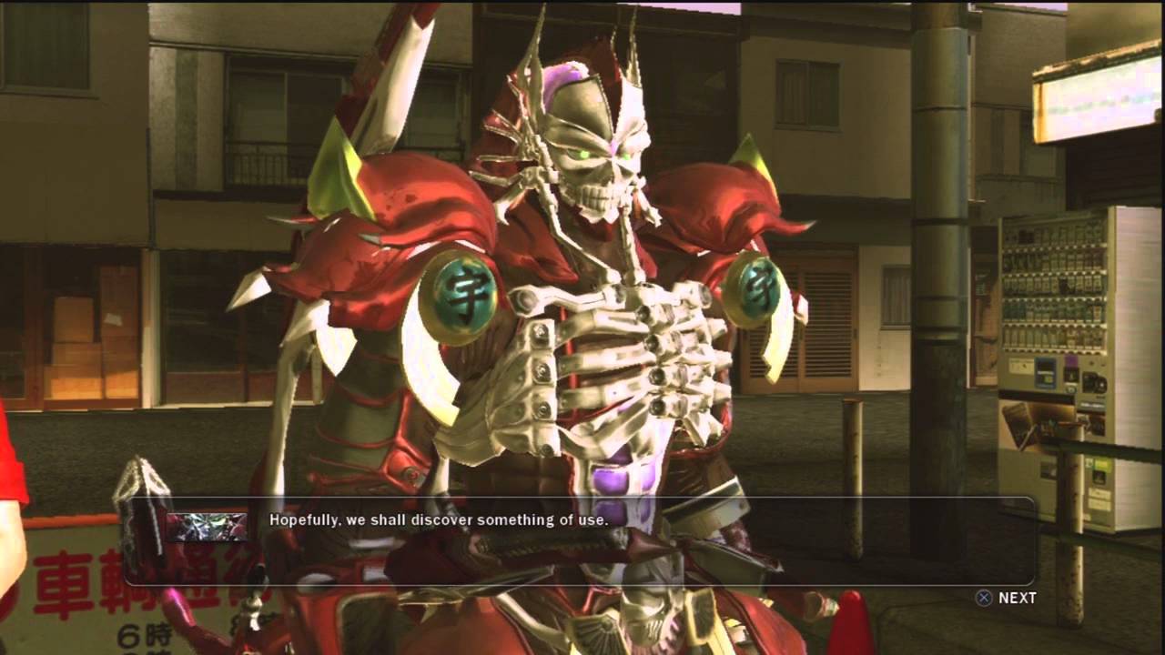 Tekken 6 Scenario Campaign Dialogues: Yoshimitsu