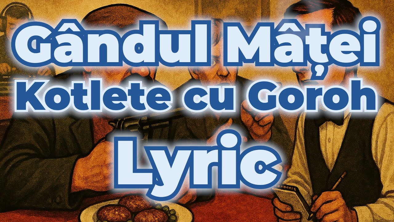 G&acirc;ndul M&acirc;ței - Cotlete cu goroh Lyric Text Vers Karaoke