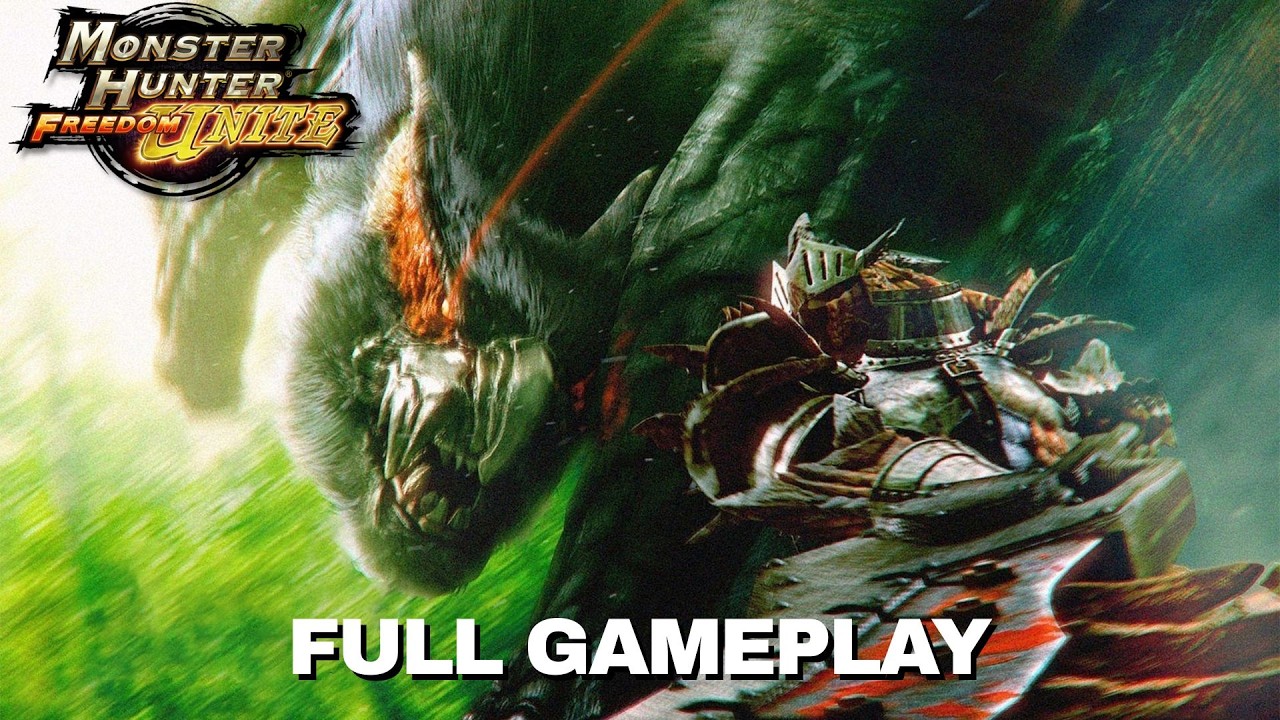 Monster Hunter Freedom Unite &bull; Full Gameplay (No Commentary)