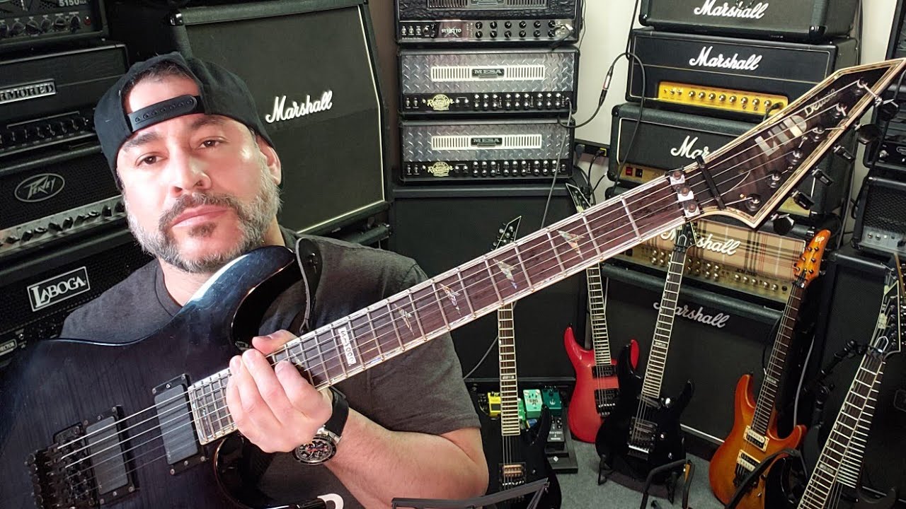 LTD M-1000 Deluxe + Maxon Fortin OD9