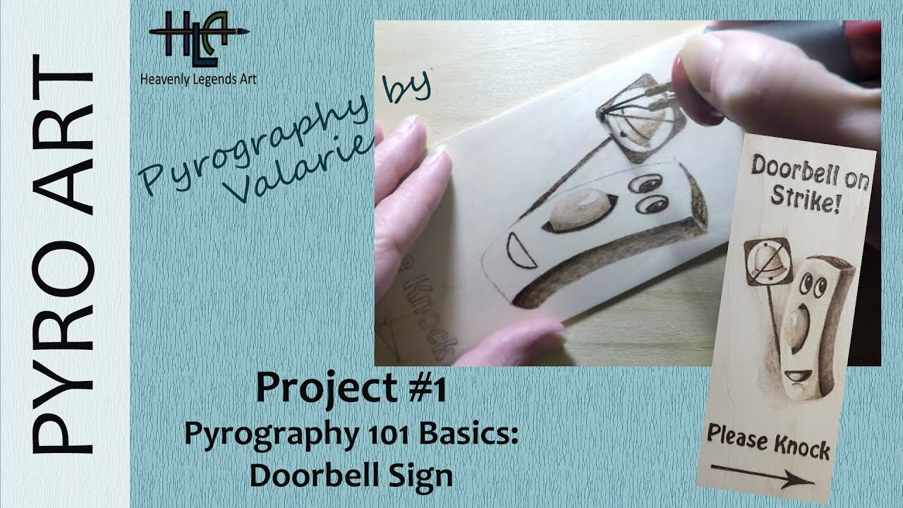 Pyrography 101: A basic Wood Burning project from start to finish! ☆