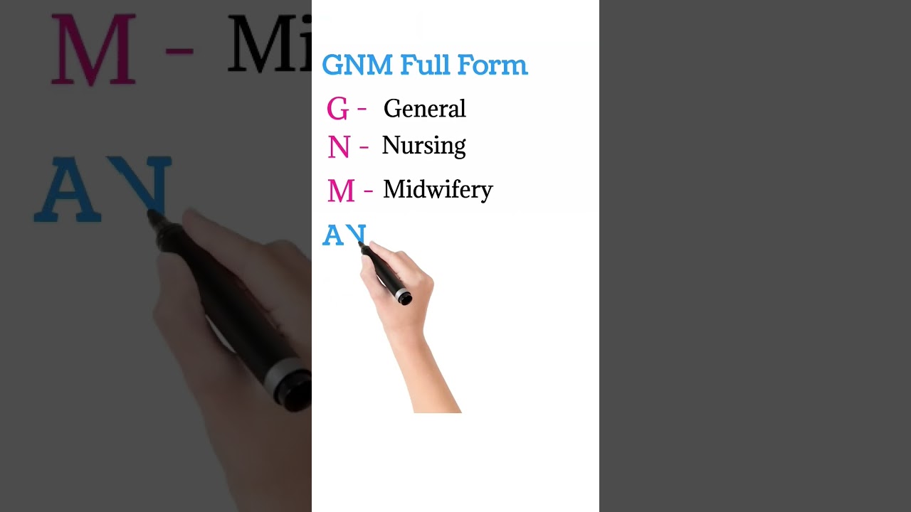#ANM and #GNM Full Form  #shorts #short #shot