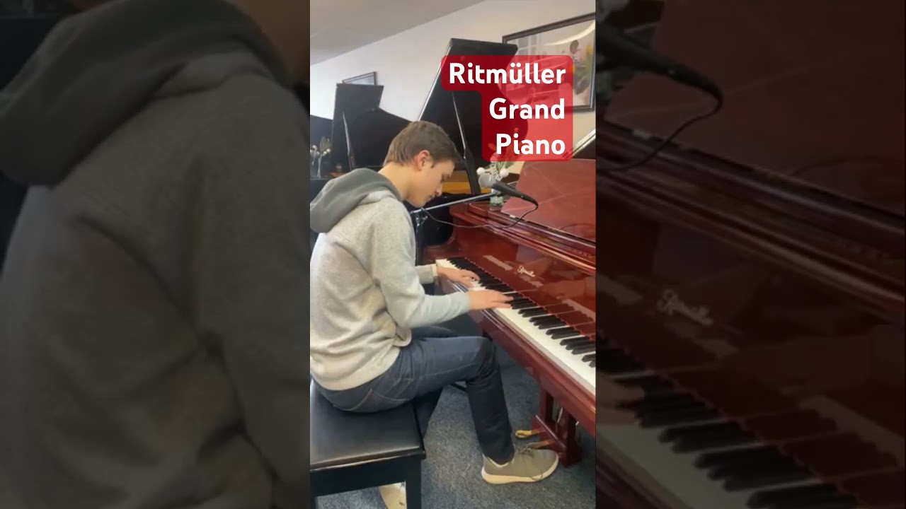 Mahogany Ritmüller Grand Piano 