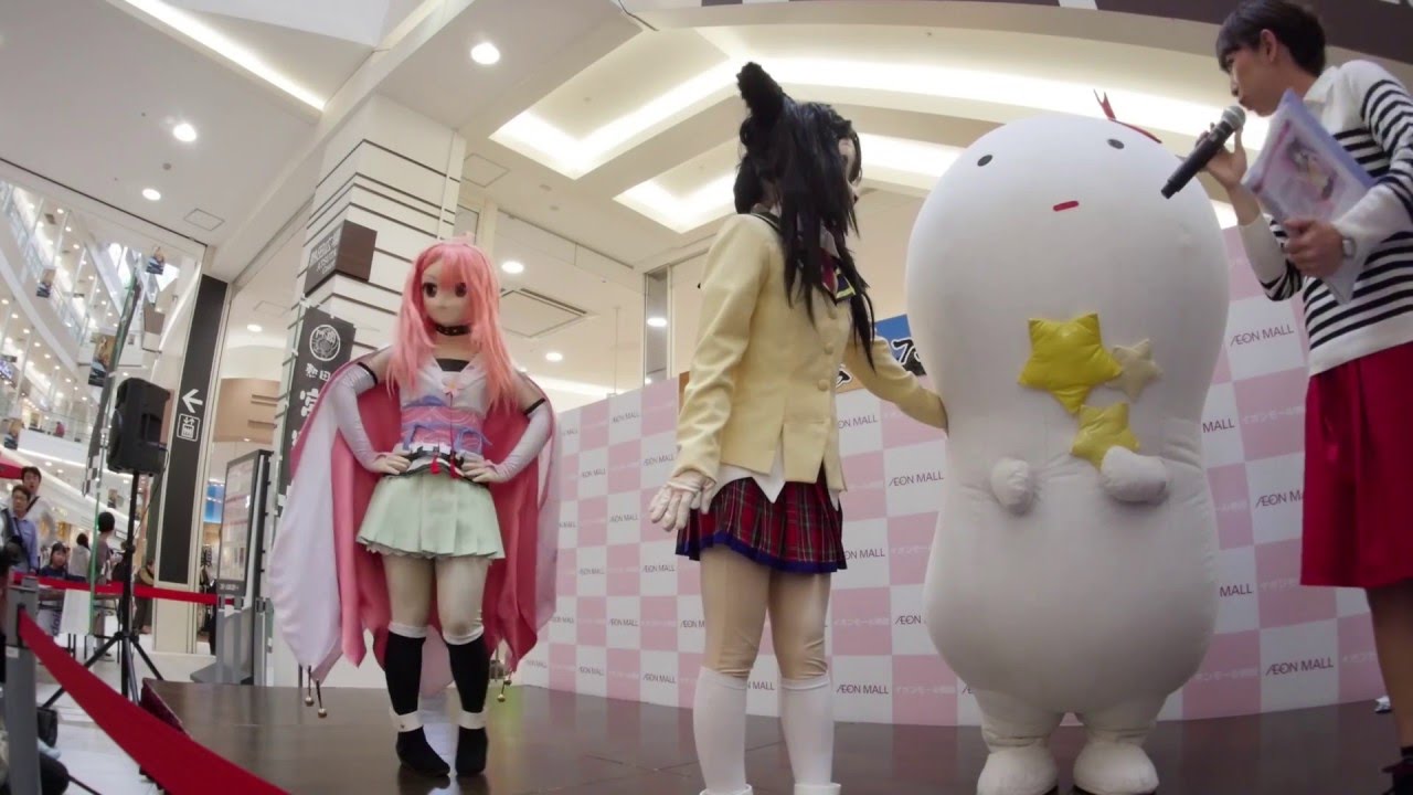 【着ぐるみ】桜花・小峰シロPRタイムinイオン熱田2日目【福島県白河市】 #着ぐるみ #ご当地キャラ #ゆるキャラ #kigurumi #costume #japan #マスコット