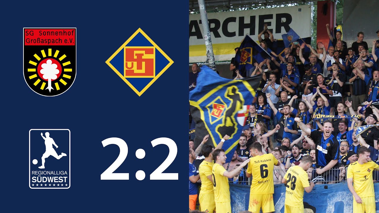 Remis im Rückspiel: TuS Koblenz steigt in die Regionalliga auf!