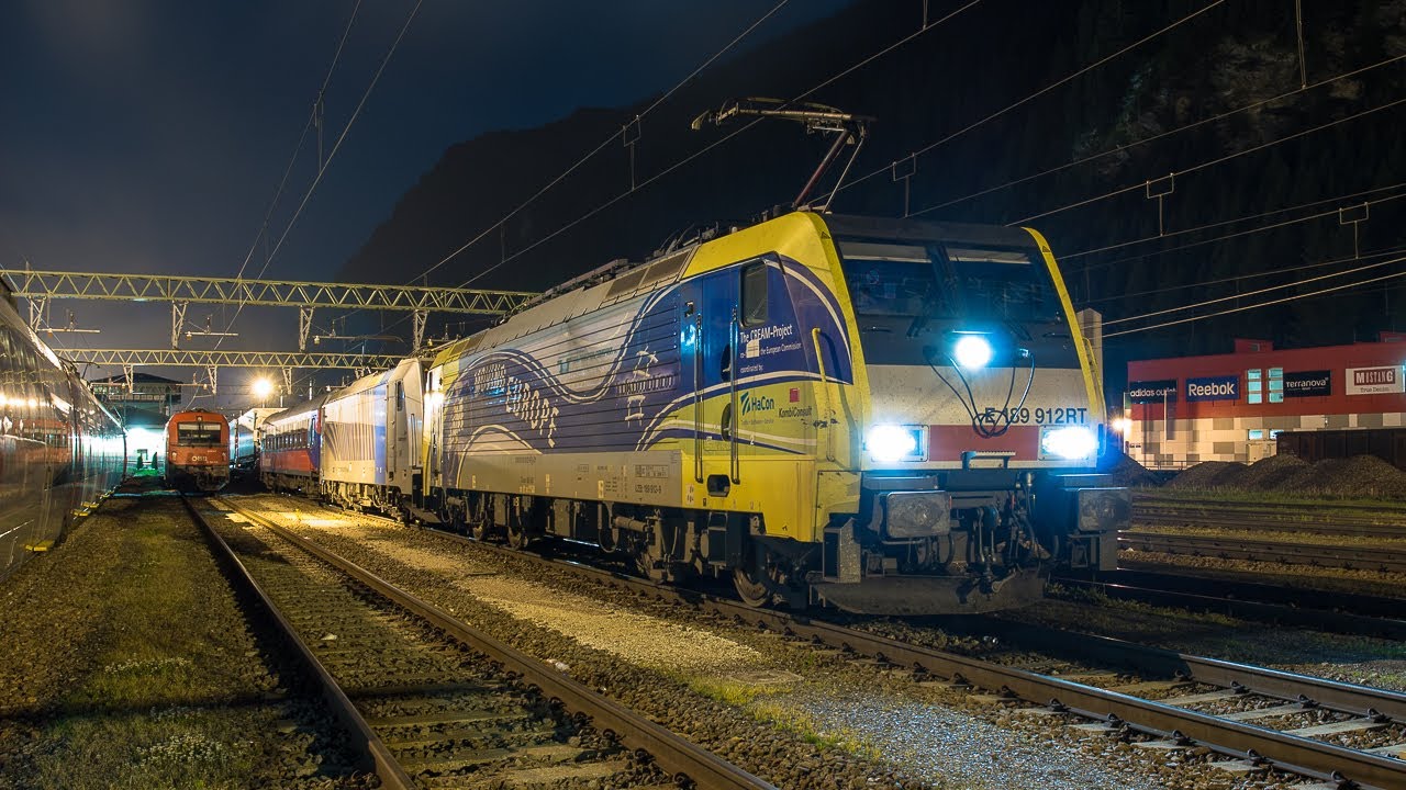 Bahnverkehr Bahnhof Brenner 02.07.2015