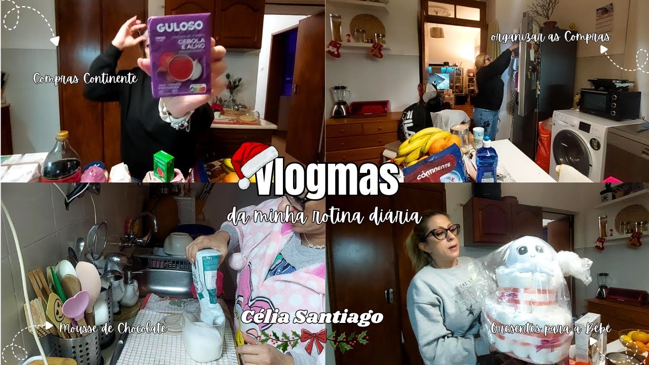  Compras de Supermercado | Organizar Tudo nos Sitios | Presente da Bébé | Mousse de Chocolate