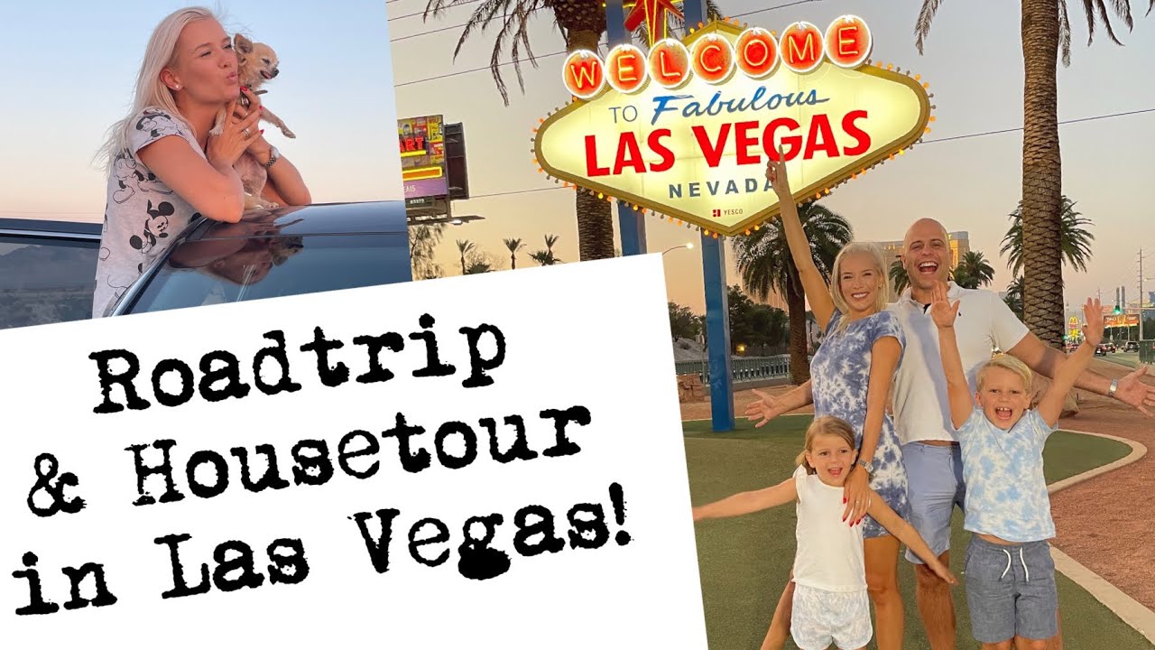 Es geht endlich los! Roadtrip in unser neues Zuhause nach Las Vegas mit Roomtour 🚙💨