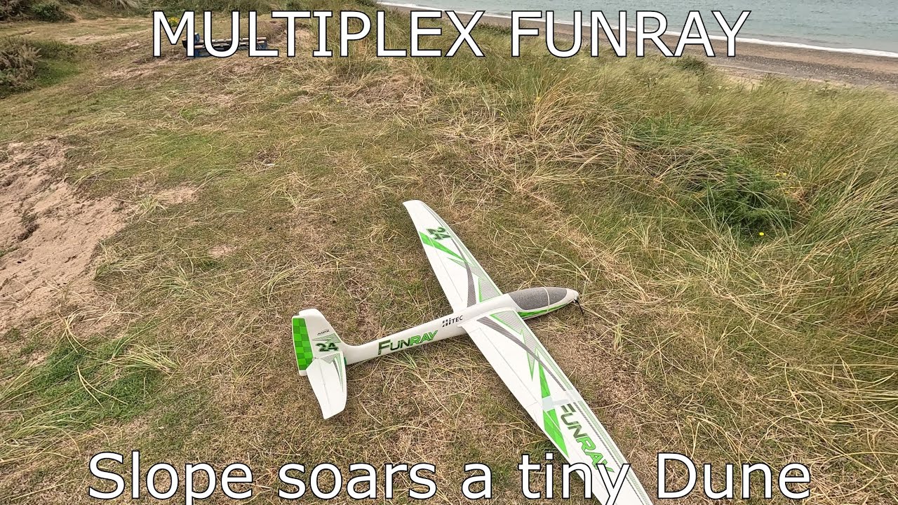 Mulitplex Funray Soars a Tiny Dune - Including Details of my Setup