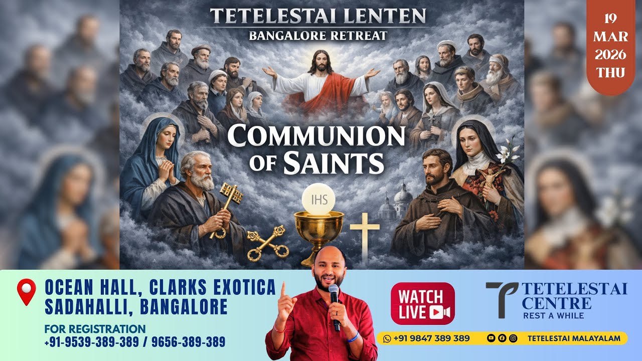 LIVE FROM BANGALORE | BR. SAJITH JOSEPH | 19 MARCH 2026