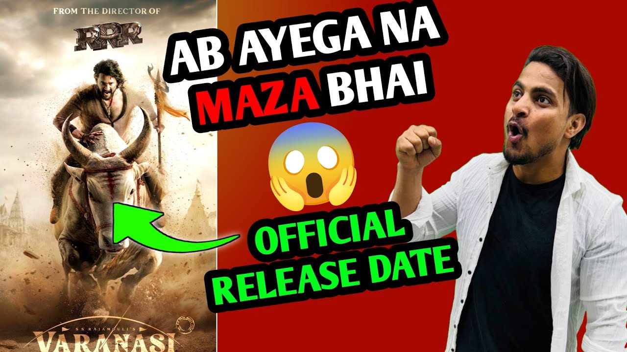 Varanasi Movie Official Release Date Announced | Varanasi 2027 Release Date #varanasi #ssrajamouli 