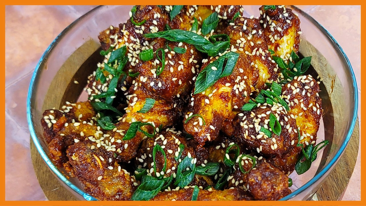 Korean Crispy Wings - Sauce Gochujang