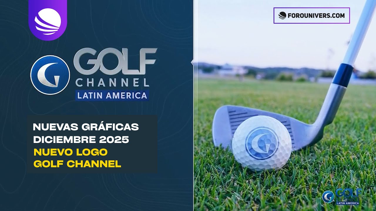 Golf Channel | Nueva Imagen y Gráficas 2025