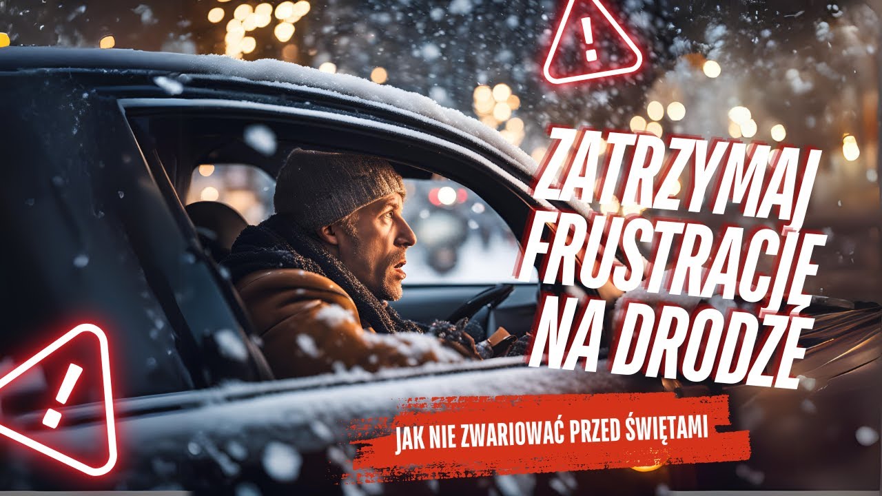 Jak poradzić sobie z agresją i frustracją na drodze przed świętami?
