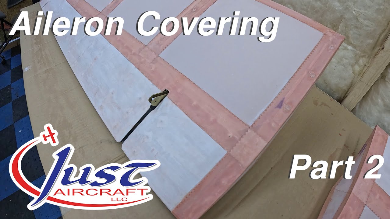 Covering the Ailerons (Part 2) - Just SuperSTOL Wing Build Series