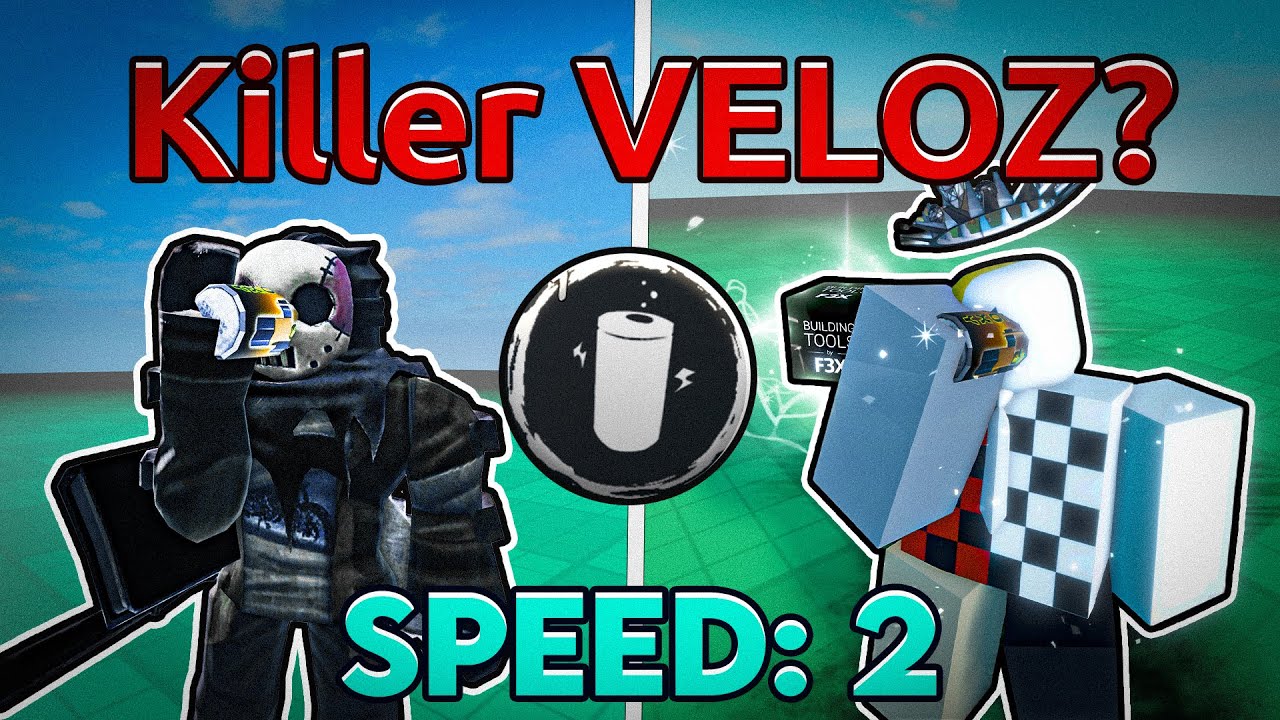 Virei o KILLER que BEBE BLOXYCOLA INFINITA atrás dos SURVIVORS (SPEED 2) Forsaken