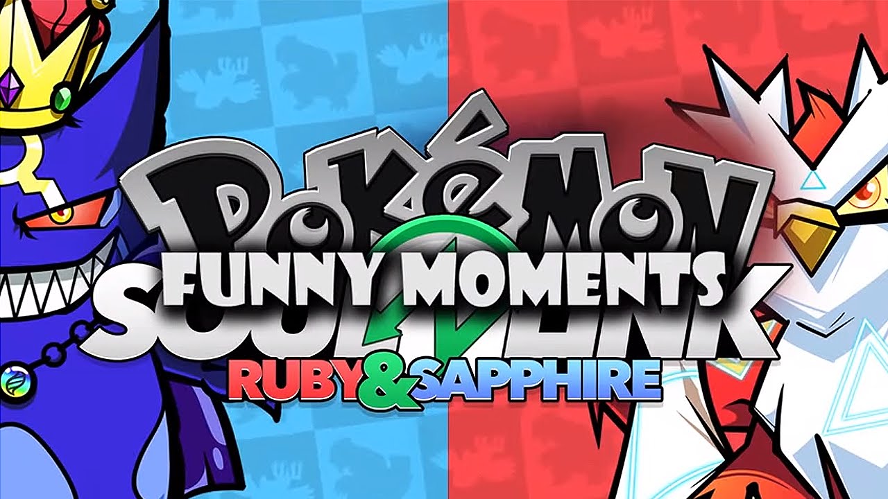 Shadypenguinn и TheKingNappy Pokémon R S Soul Link Смешные моменты