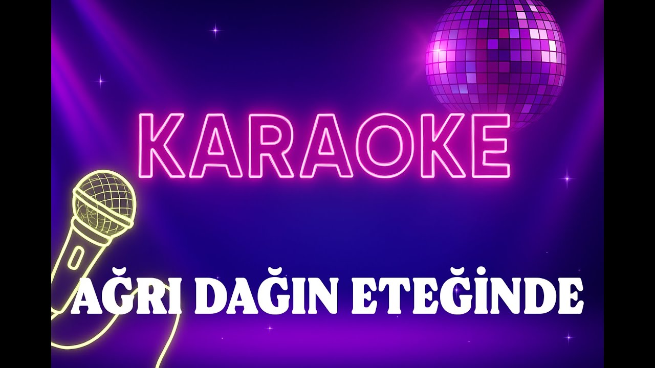 İbrahim Tatlıses - Ağrı Dağı KARAOKE