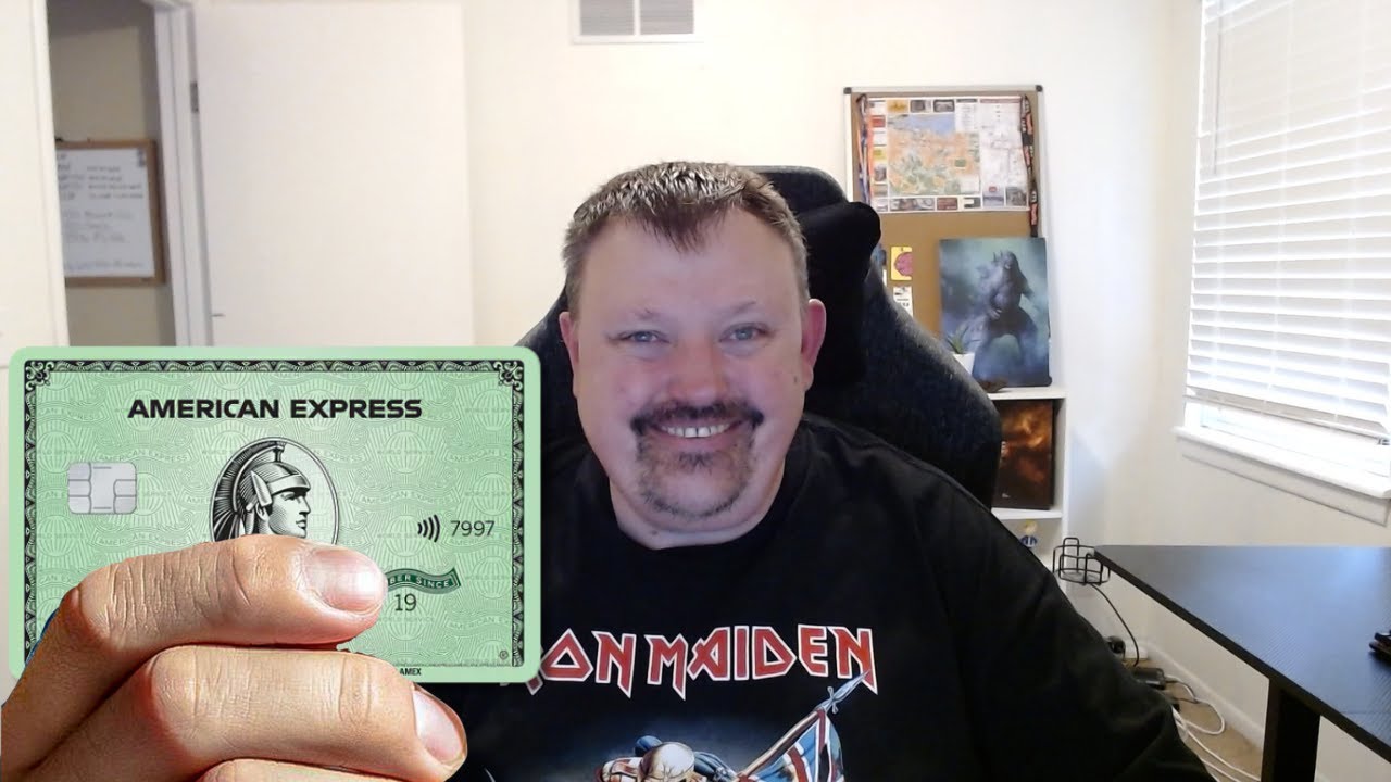 Распаковка грин-карты Amex
