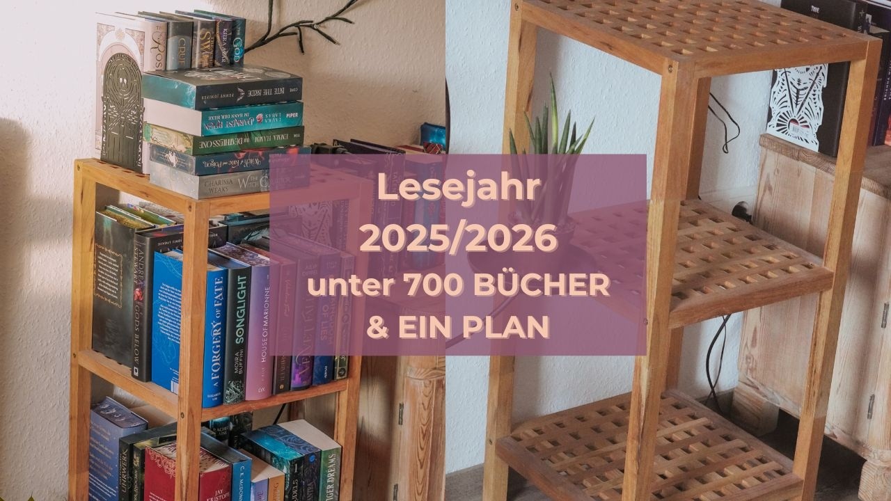 Mein Lesejahr 2025 & Ziele 2026 📚✨ | Sub unter 700 & bewusster lesen