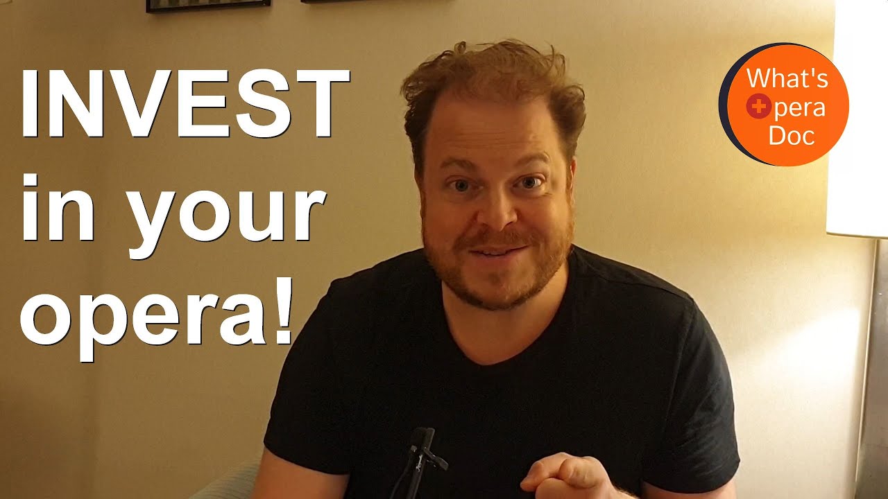 A New Business Model for the Arts? - Andrew Staples - What's Opera Doc