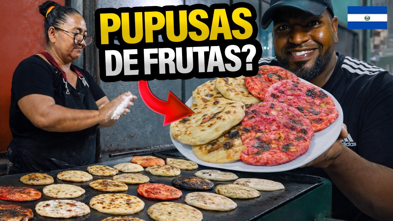 La mujer que creó la comida MÁS RARA de El Salvador… NO estaba listo 😱🇸🇻