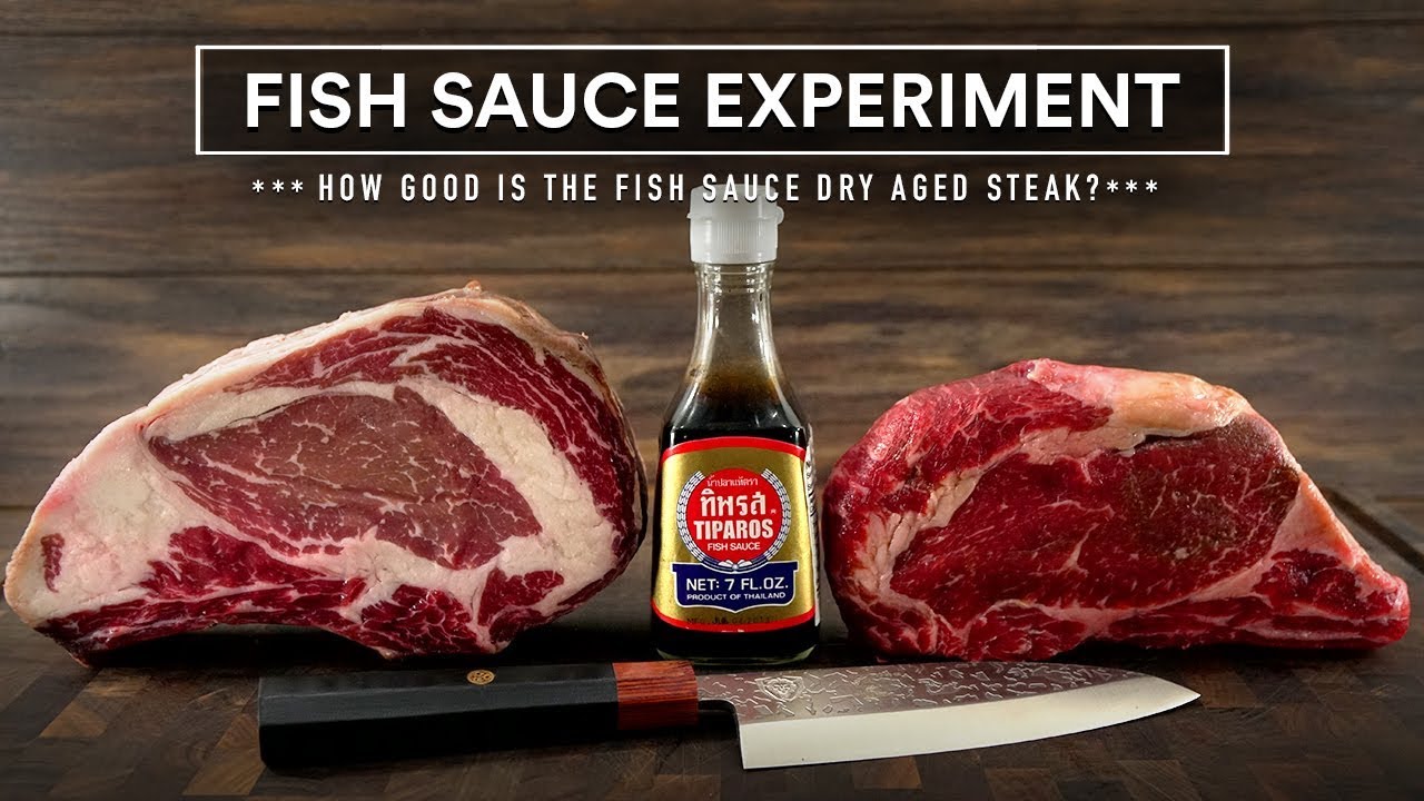Steak Dry Aging with FISH SAUCE Experiment!