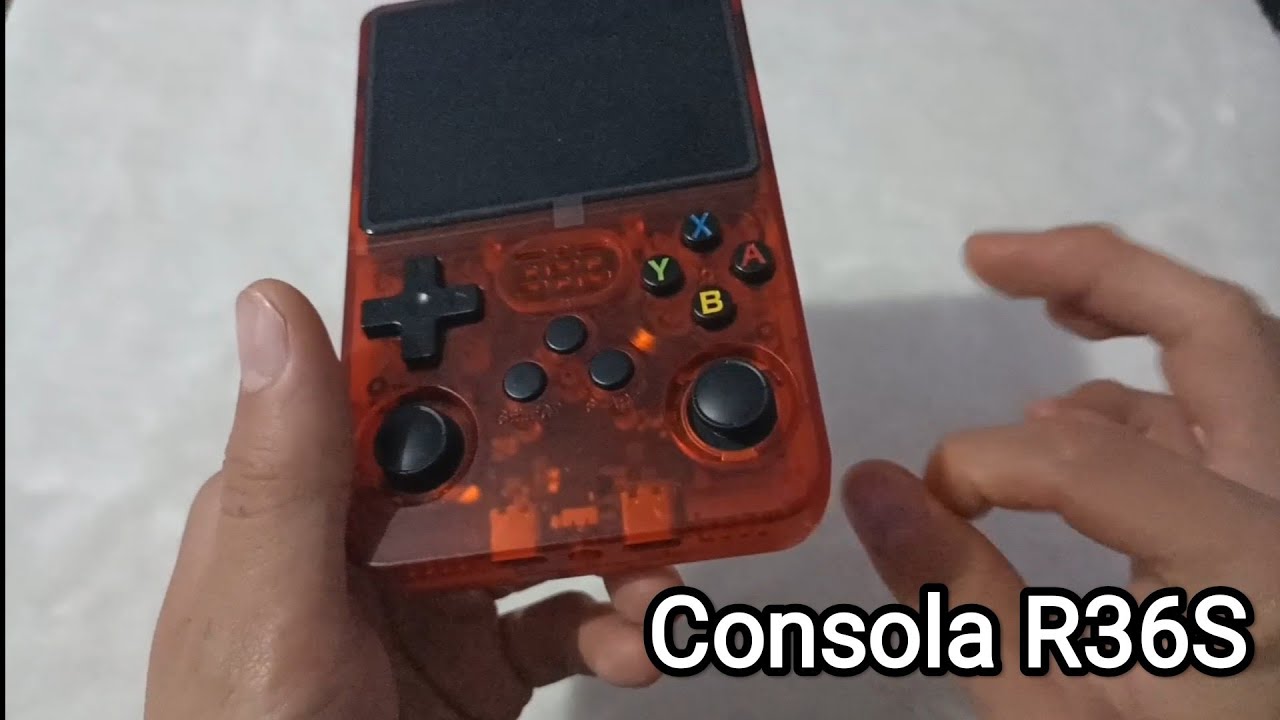 Consola R36S - Unboxing Review Temu