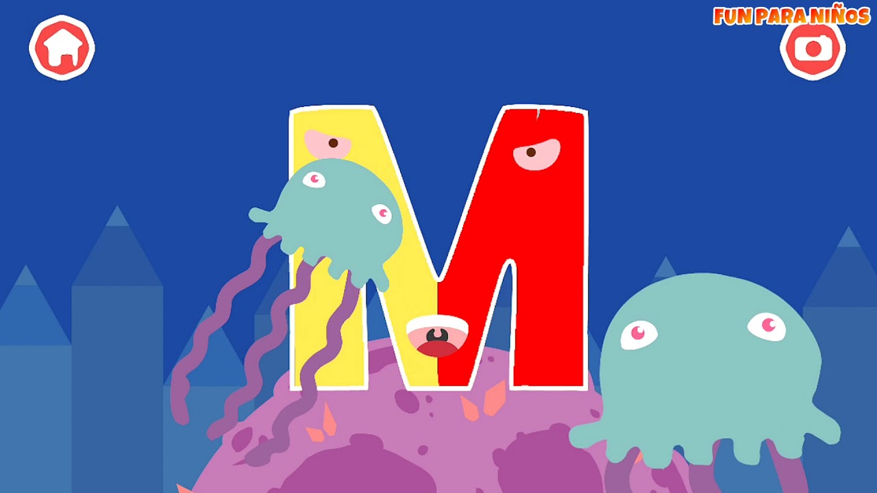 ABC Gurus App - Juego educativo de letras - aprender letras en español