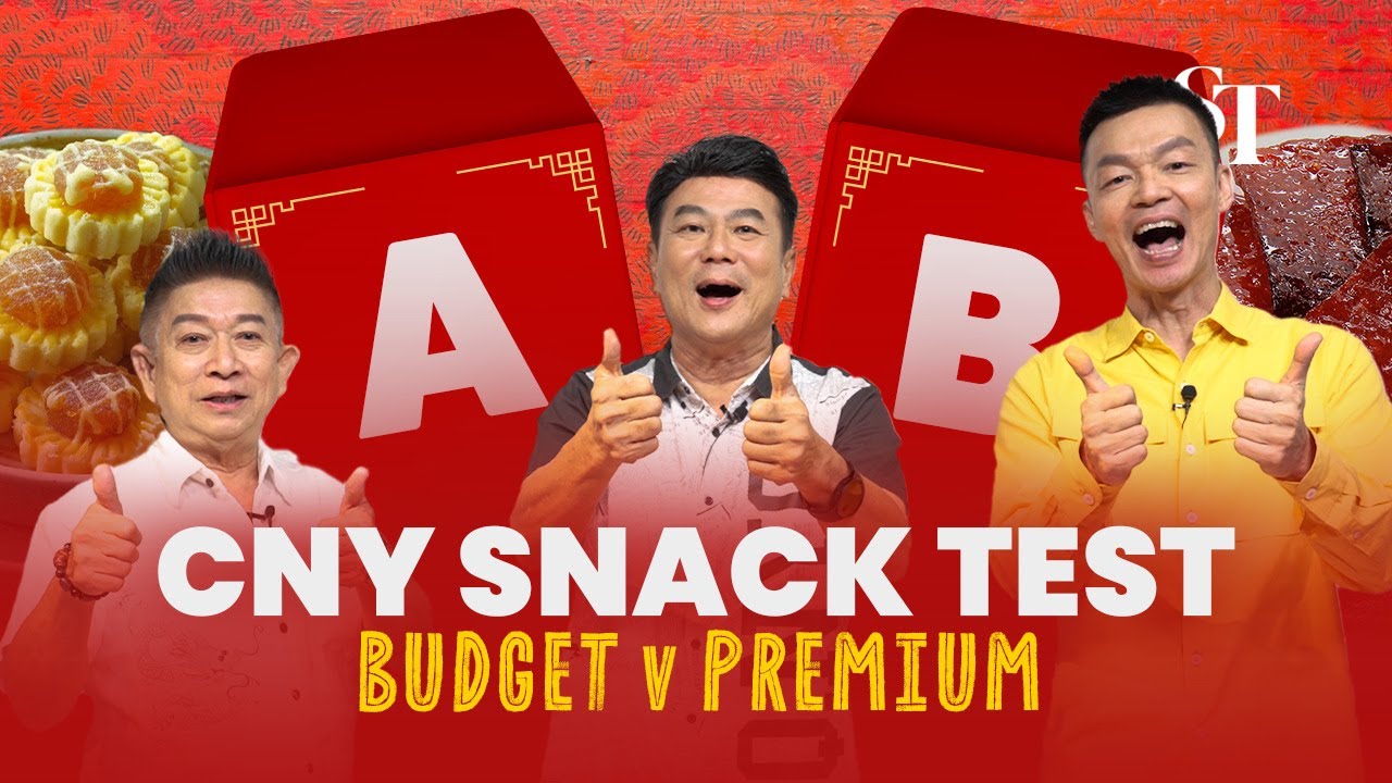 CNY snack test: Can the stars of Money No Enough 3 tell budget from premium?