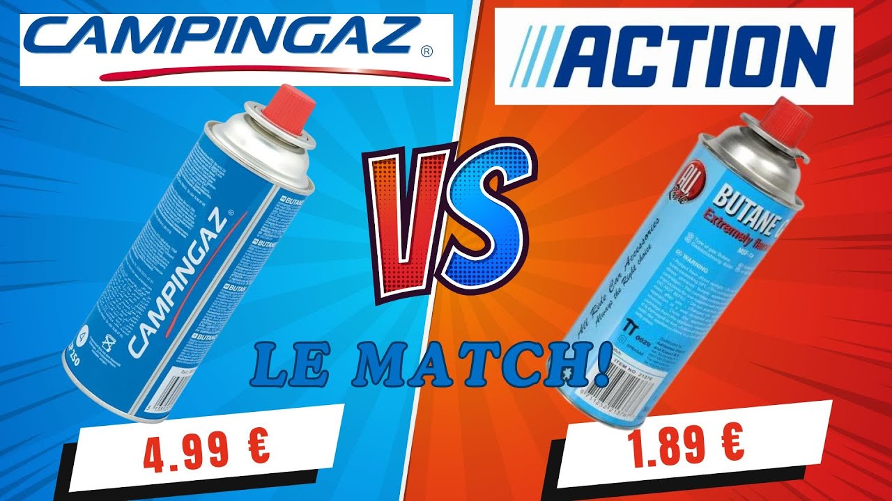 Action vs Campingaz : Quelle Cartouche de Gaz Est la Meilleure ? Comparaison en Conditions Réelles !