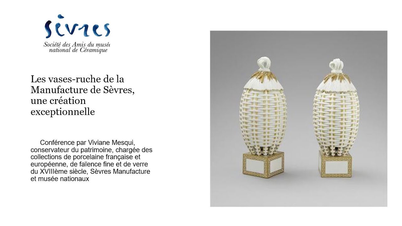 Les “vases-ruche” de la Manufacture de Sèvres, une création exceptionnelle