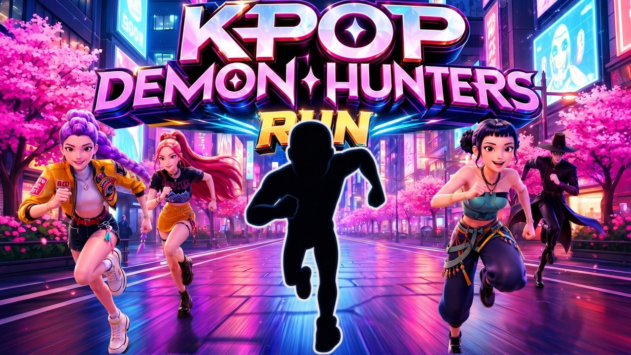 KPOP ОХОТНИКИ НА ДЕМОНОВ: ЗАБЕГ ⚔️ Разминка для мозга | Иммерсивная интерактивная зарядка №15