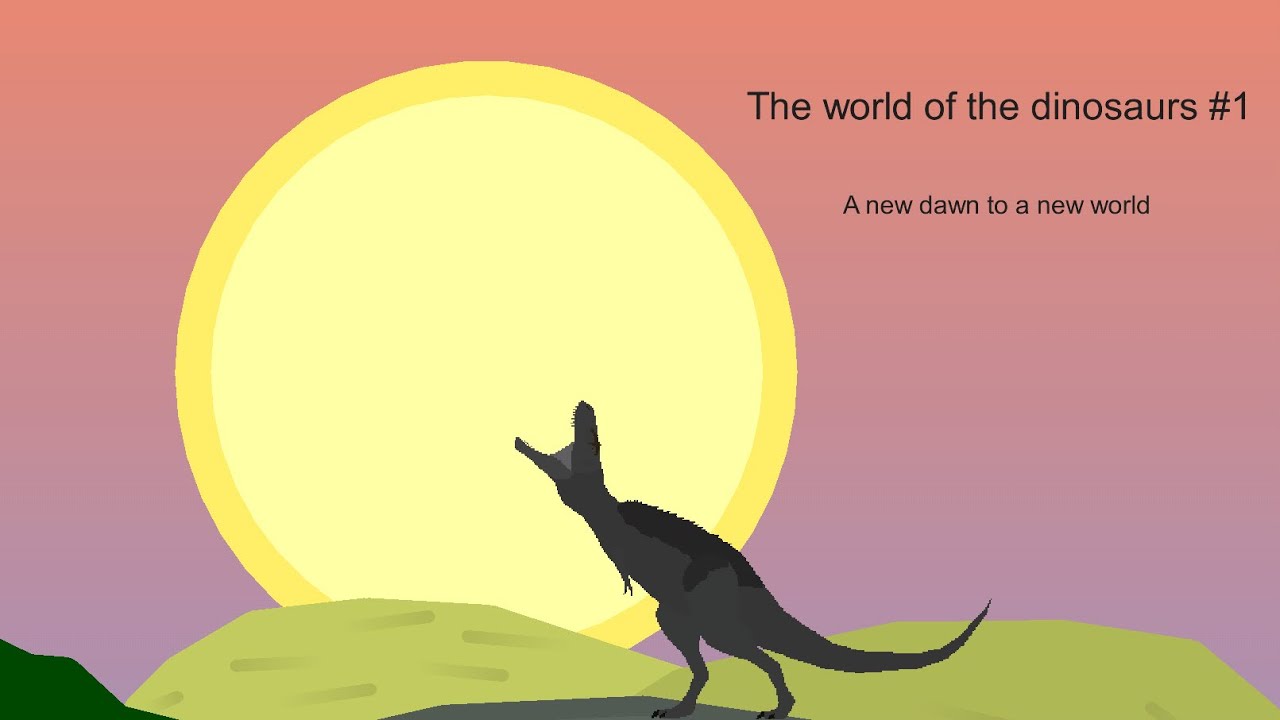 The world of the dinosaurs episode one A new dawn for a new world
