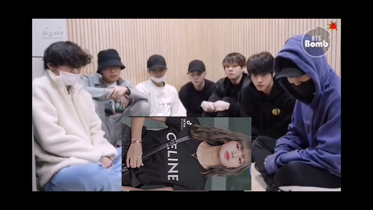 BTS REACTION LISA TIKTOK PART 1