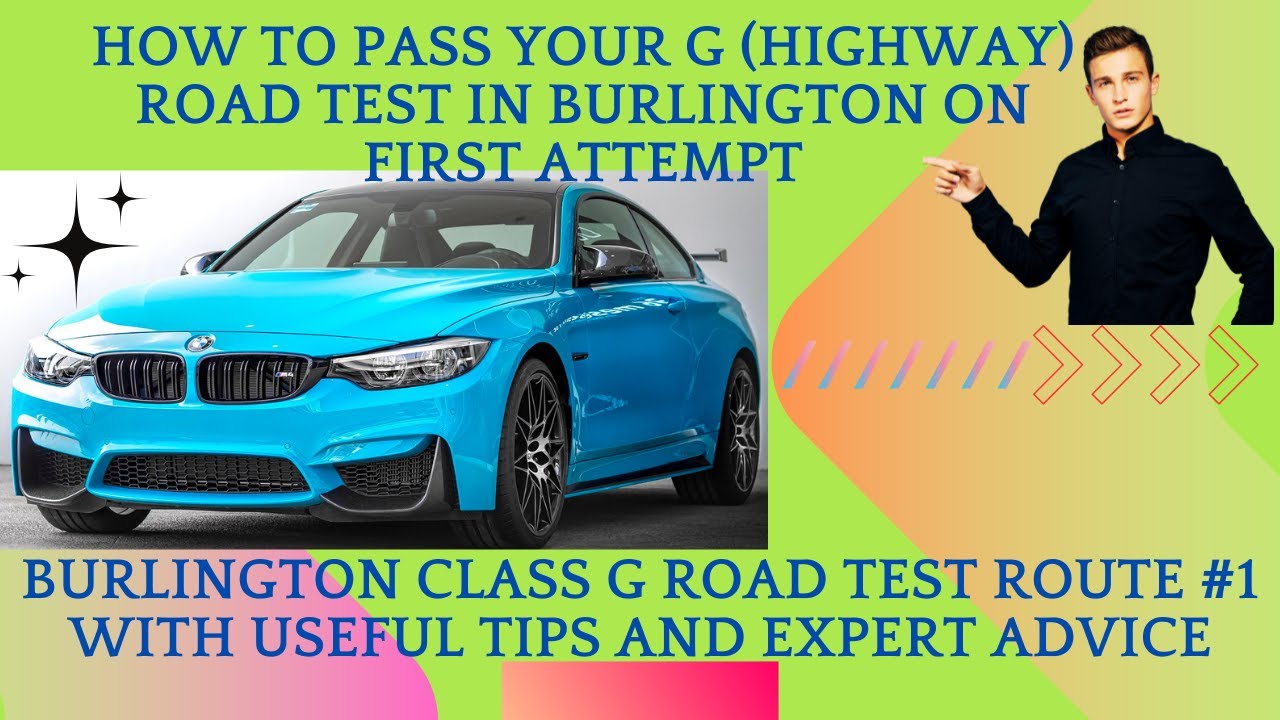 How To Pass Your G (Highway) Road Test In Burlington On First Attempt. Burlington Class G Route # 1.