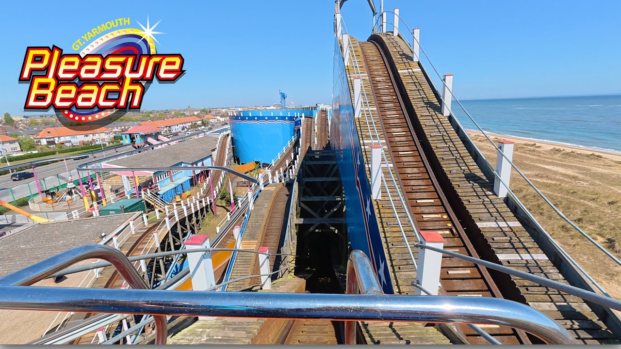 Rollercoaster on-ride POV - Great Yarmouth
