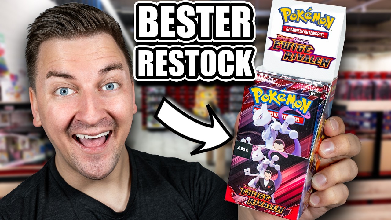 Der gro&szlig;e Ewige Rivalen RESTOCK ist ENDLICH DA | Pok&eacute;mon Booster Opening