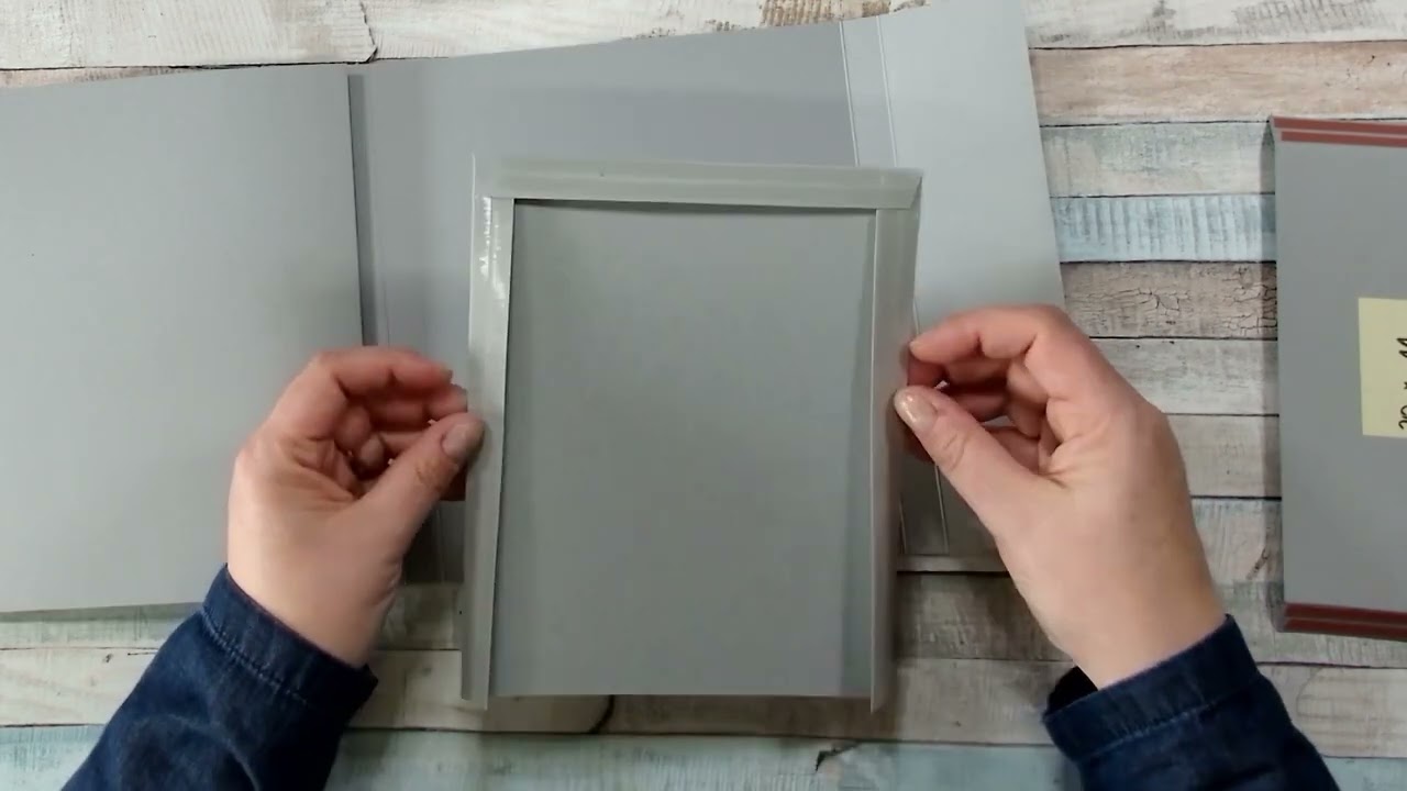 Notizbuch-Mappe mit Stampin-UP! Anleitung Tutorial