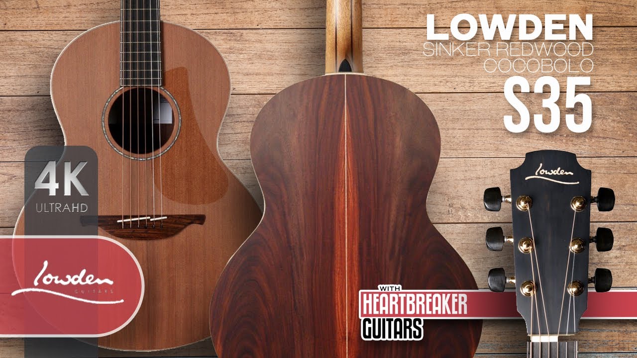 Lowden S35 with Sinker Redwood over a stunning Cocobolo!