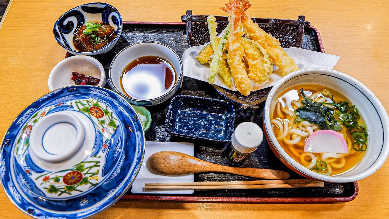 京都うどん屋の「天ぷら定食」と「ミックスフライ」の作り方