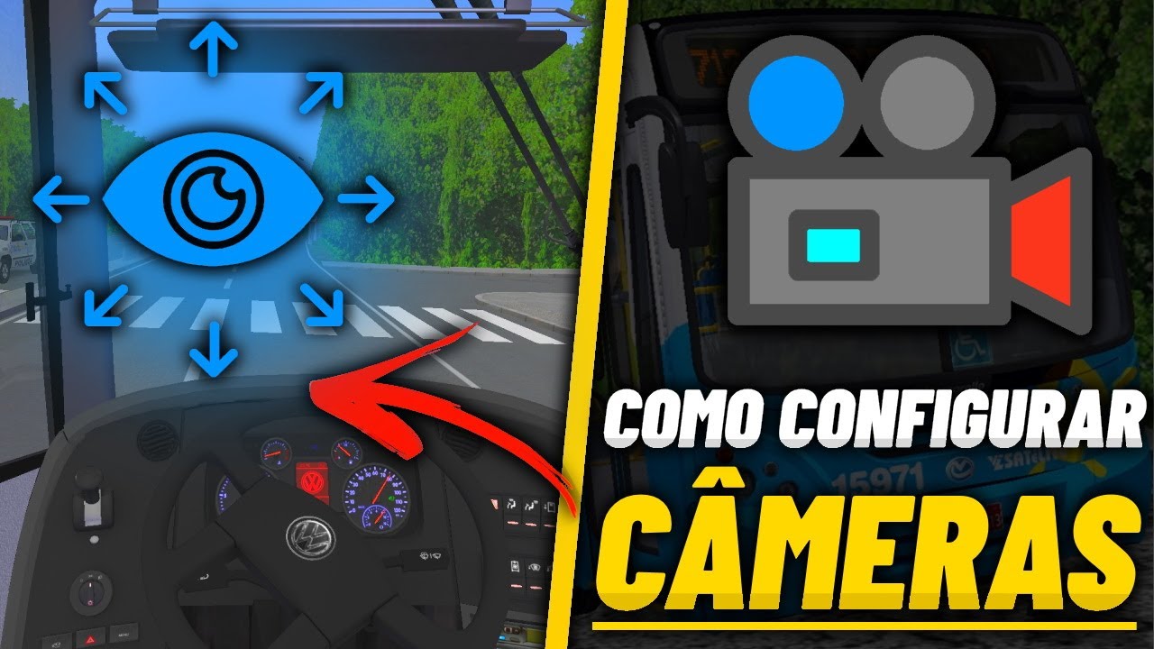 COMO CONFIGURAR AS CÂMERAS DO MOTORISTA NO OMSI 2 (2023) - EM DETALHES!