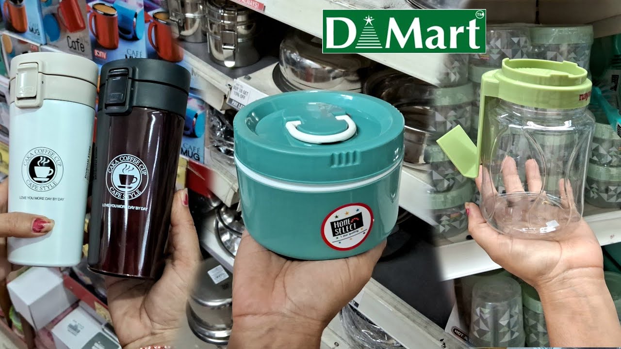 D MART all new kitchen products ! 🤩 new price drop / *ONLINE AVAILABLE* | dmart kitchen products